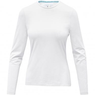 Логотрейд pекламные подарки картинка: Ponoka long sleeve women's organic t-shirt