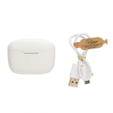 Лого трейд pекламные cувениры фото: Беспроводные наушники Liberty Pro из переработанного пластика RCS