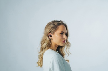 Лого трейд pекламные продукты фото: Наушники-вкладыши Urban Vitamin Palm Springs RCS rplastic ENC