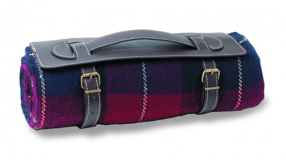 Лого трейд бизнес-подарки фото: Плед