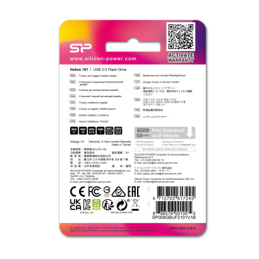 Лого трейд pекламные cувениры фото: Флешка кремниевая power helios 101 2.0