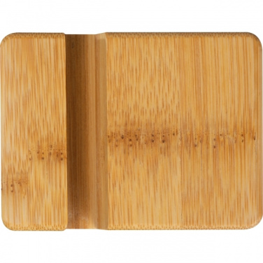 Лого трейд pекламные продукты фото: Бамбуковый держатель для смартфона САН-СЕБАСТЬЯН