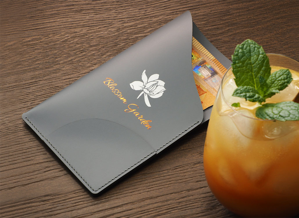 Логотрейд pекламные cувениры картинка: Холдер для счёта 1592094