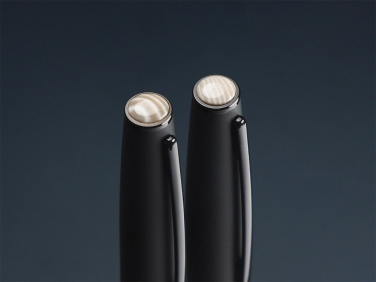 Логотрейд бизнес-подарки картинка: Набор ручек с полосатым кремнием 1284036