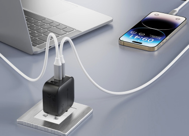 Логотрейд pекламные подарки картинка: Urban Vitamin Santa Cruz RCS rplastc 70W GAN зарядное устройство