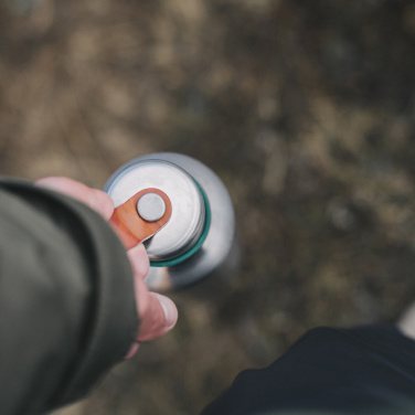 Логотрейд pекламные подарки картинка: Черная+Blum термобутылка для воды маленькая 500 мл