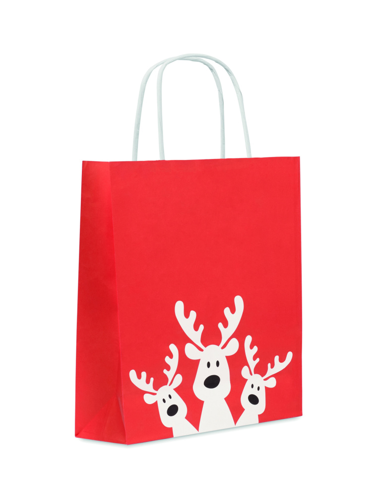 Логотрейд pекламные подарки картинка: Gift paper bag small