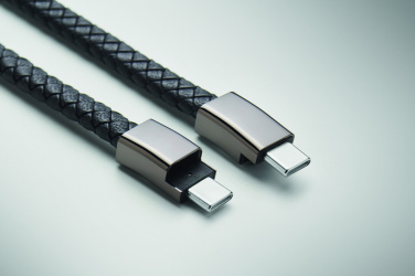 Лого трейд pекламные подарки фото: Braided bracelet cable type-C