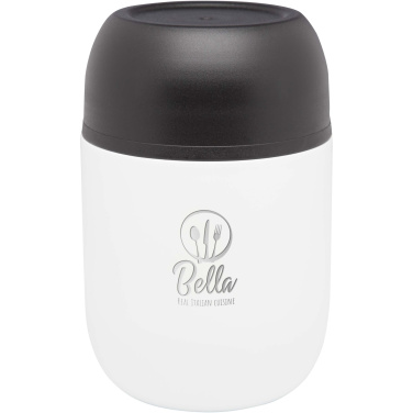 Логотрейд pекламные cувениры картинка: Supo 480 мл двухстенный пищевой контейнер из переработанной нержавеющей стали