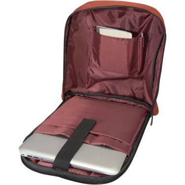 Логотрейд pекламные продукты картинка: Рюкзак Luma для ноутбука с диагональю экрана 15 дюймов с защитой от кражи объемом 10 л из материала, переработанного по стандарту GRS