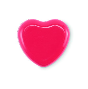 Лого трейд pекламные cувениры фото: Heart shape vegan lip balm