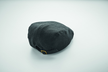 Лого трейд pекламные cувениры фото: Newsboy flat cap 335 gr/m²
