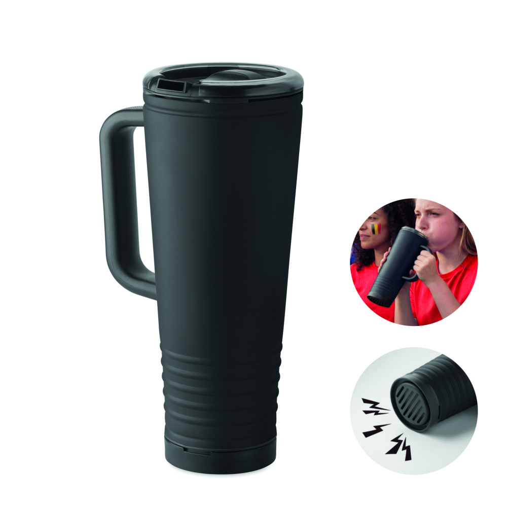 Логотрейд pекламные подарки картинка: Howler Cup w handle 700ml