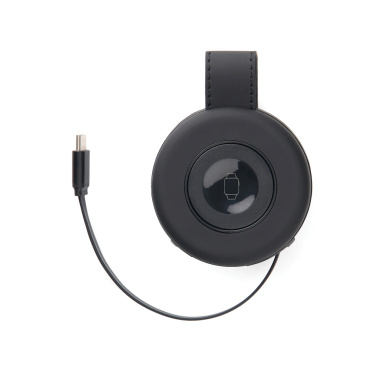 Логотрейд pекламные cувениры картинка: Беспроводное дорожное зарядное устройство VINGA Baltimore RCS 2-в-1 мощностью 15 Вт