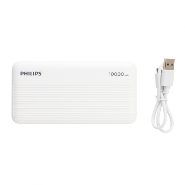 Logotrade profilprodukter bild: Philips 10.000 mAh powerbank