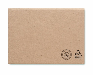 Logotrade kampanjprodukter bild: Memoblock i återvunnet papper