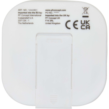 Logotrade profilprodukter bild: Baekdu headset med Type C-kabel och förvaringsfodral av återvunnen plast