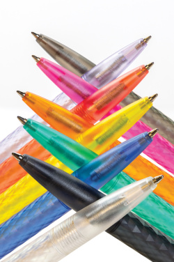 Logotrade profilreklam bild: X3 GRS återvunnen PC-plastpenna frostad