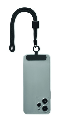 Logotrade profilreklam bild: Handledsband telefon i RPET