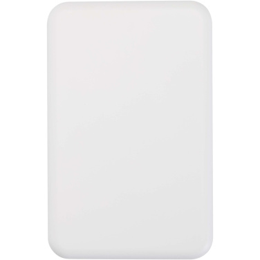 Logotrade profilreklam bild: Acrab 10 000 mAh 15 W magnetisk trådlös powerbank med 20 W PD – tillverkad av återvunnen plast